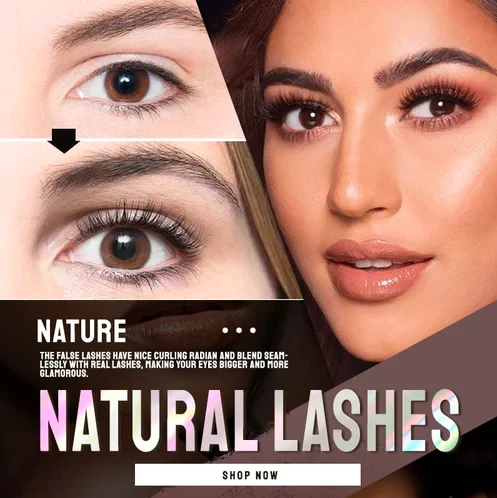 Self Adhesive Reusable Eyelashes (Pack of 2) - Image 4