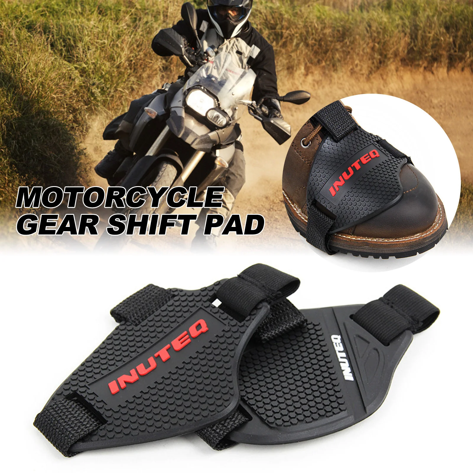 Pair Of Shoe Protector Gear Shift Pad Cover - Image 2