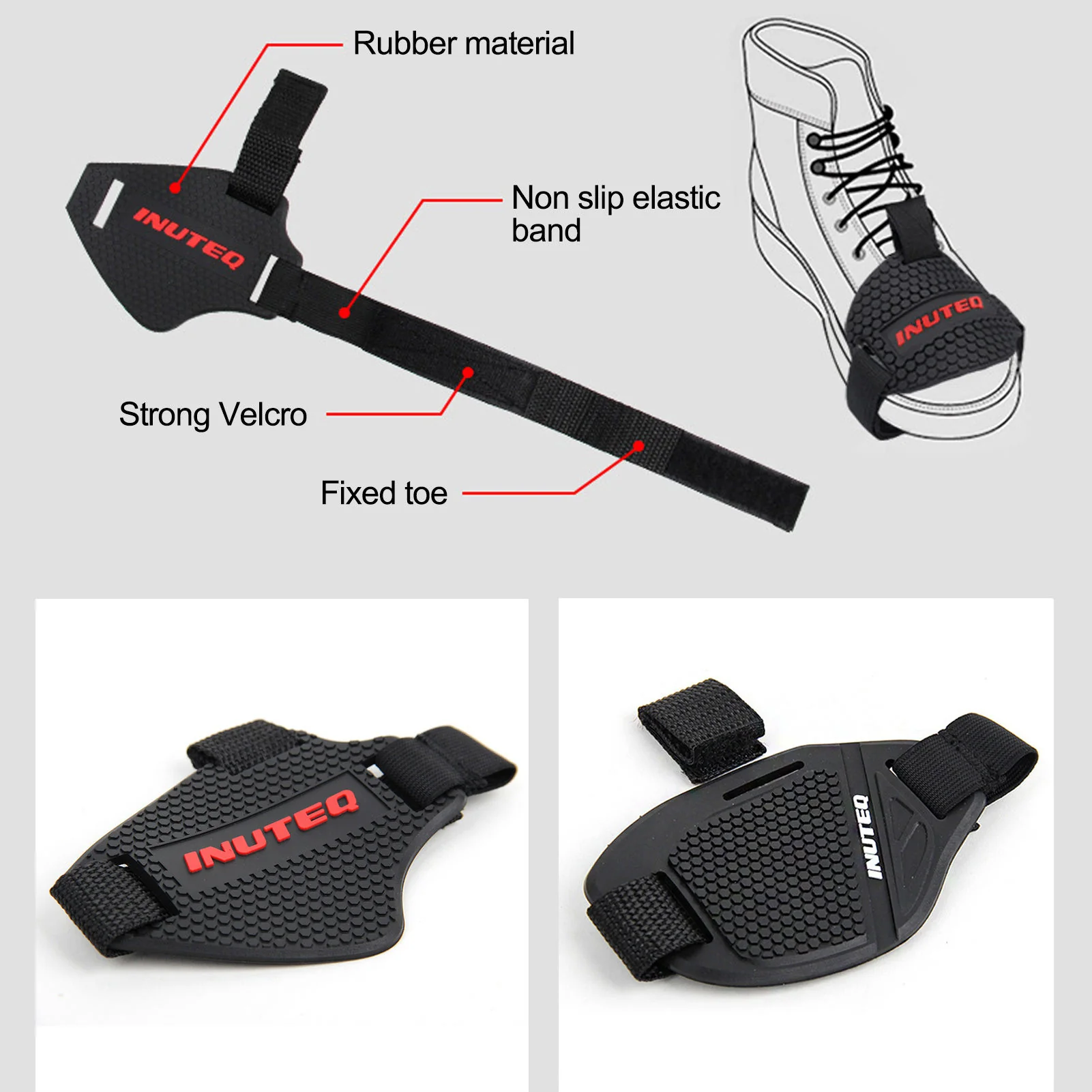 Pair Of Shoe Protector Gear Shift Pad Cover - Image 8