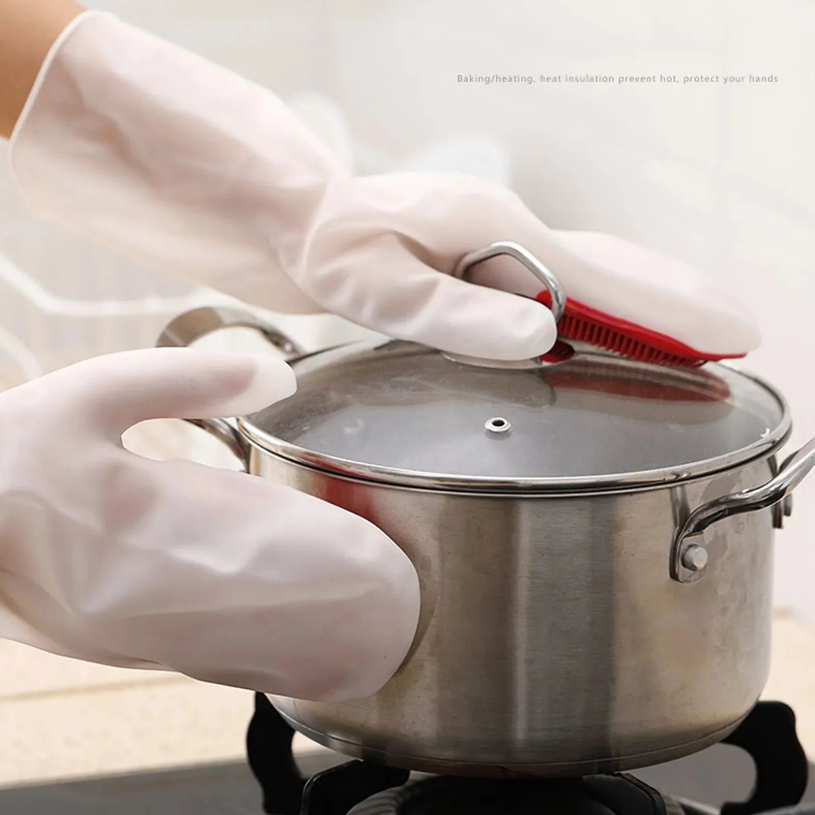 SILICONE DISHWASHING GLOVES - Image 2