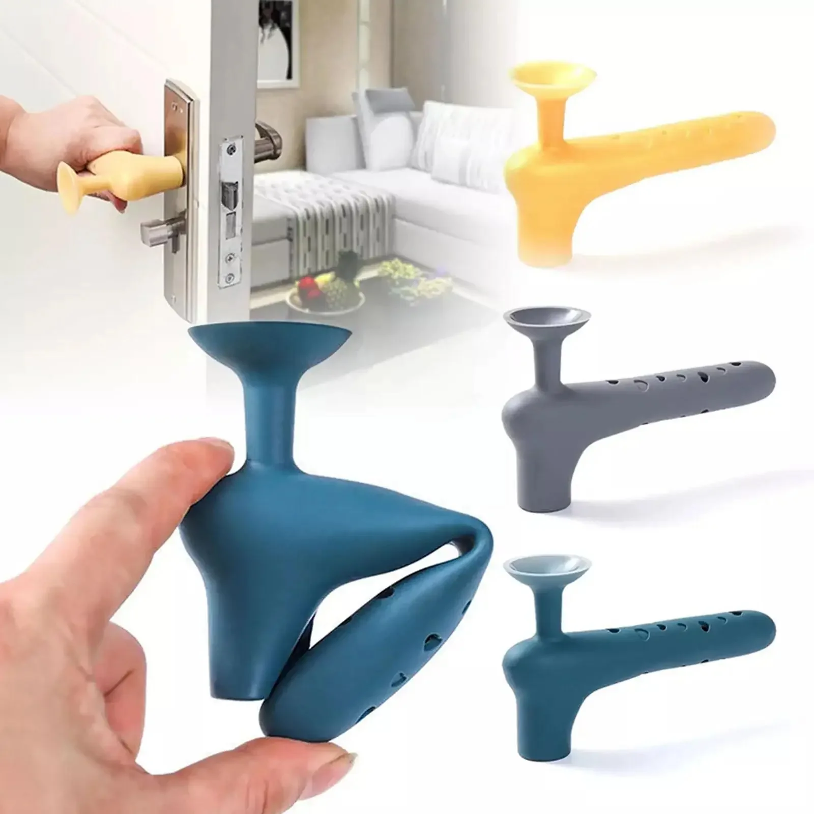 Silicone Door Stopper Handle Cover