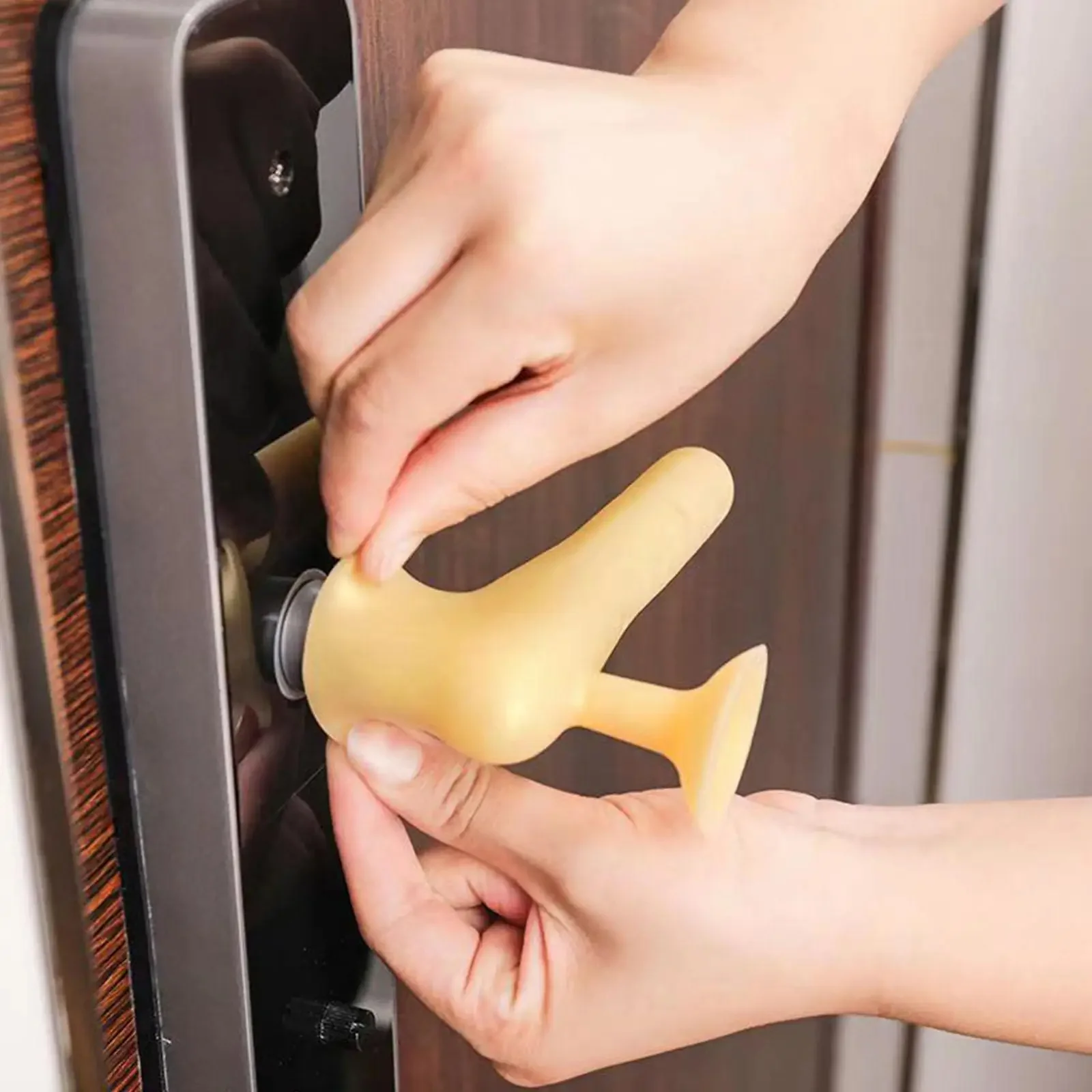 Silicone Door Stopper Handle Cover - Image 9