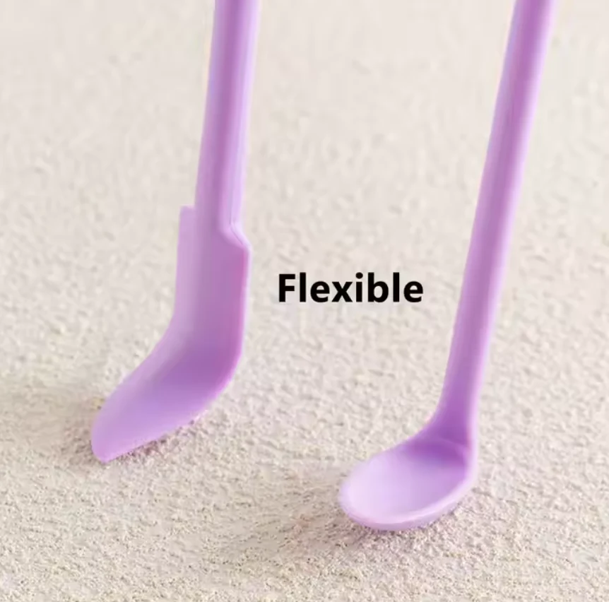 Silicone Double-Headed Makeup Scraper (Pack of 3) - Image 5