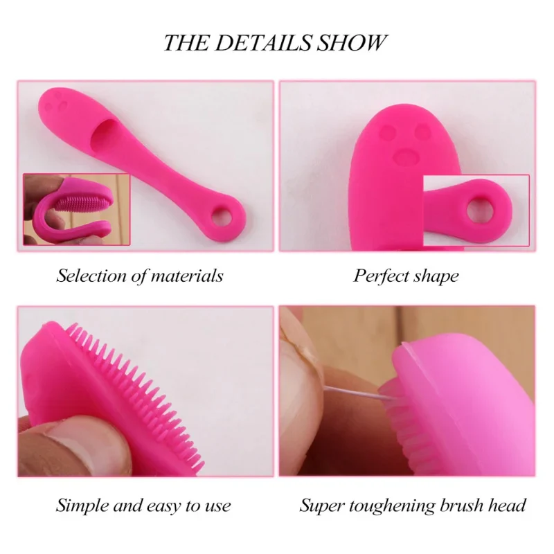 Silicone Facial Finger Brush (PACK OF 2) - Image 2