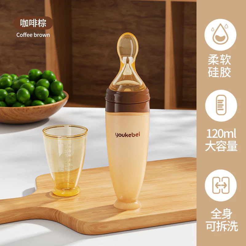 Silicone Soft Spoon Bottle for Baby Care - Image 3