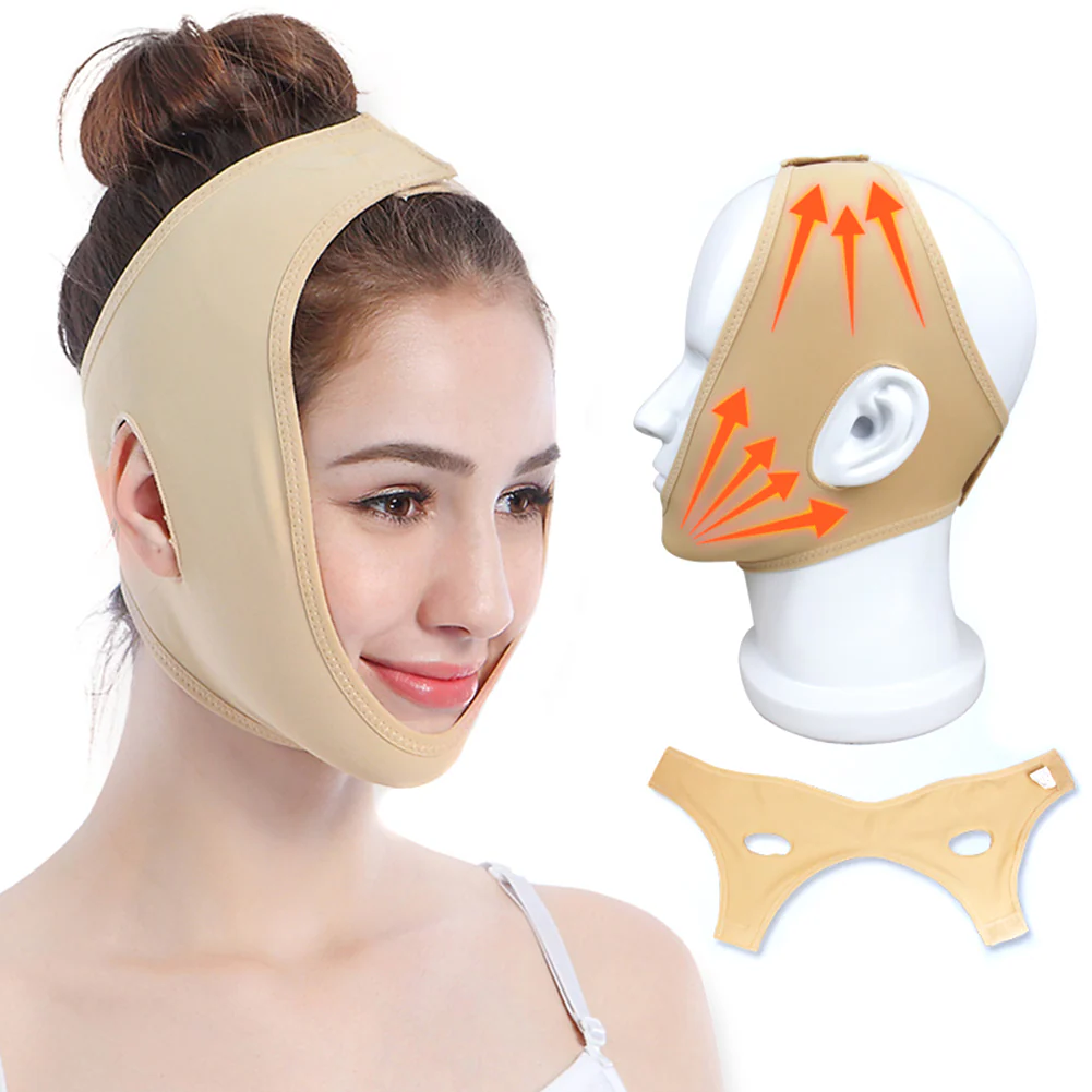 Size Reduce Double Chin Face Slimming Bandage V Thin Face Mask - Image 3