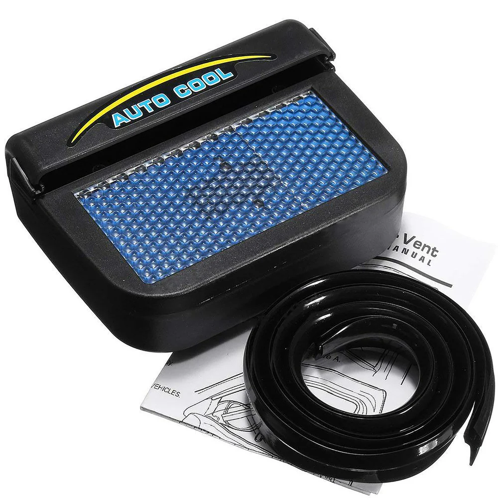 Solar Powered Car Fan Auto Window Fan Colder - Image 3