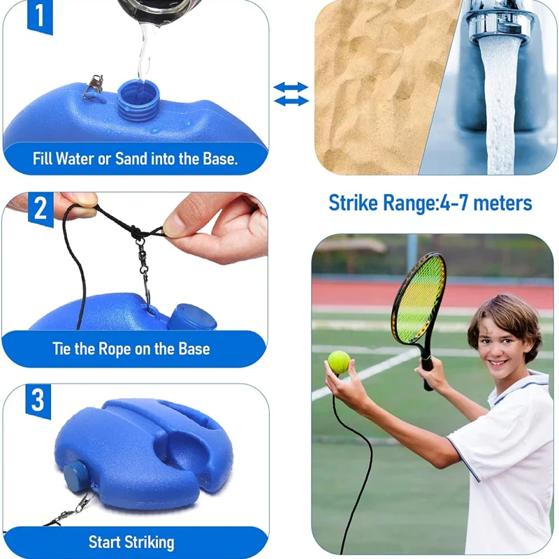 Solo Tennis Training Ball Set - Image 6