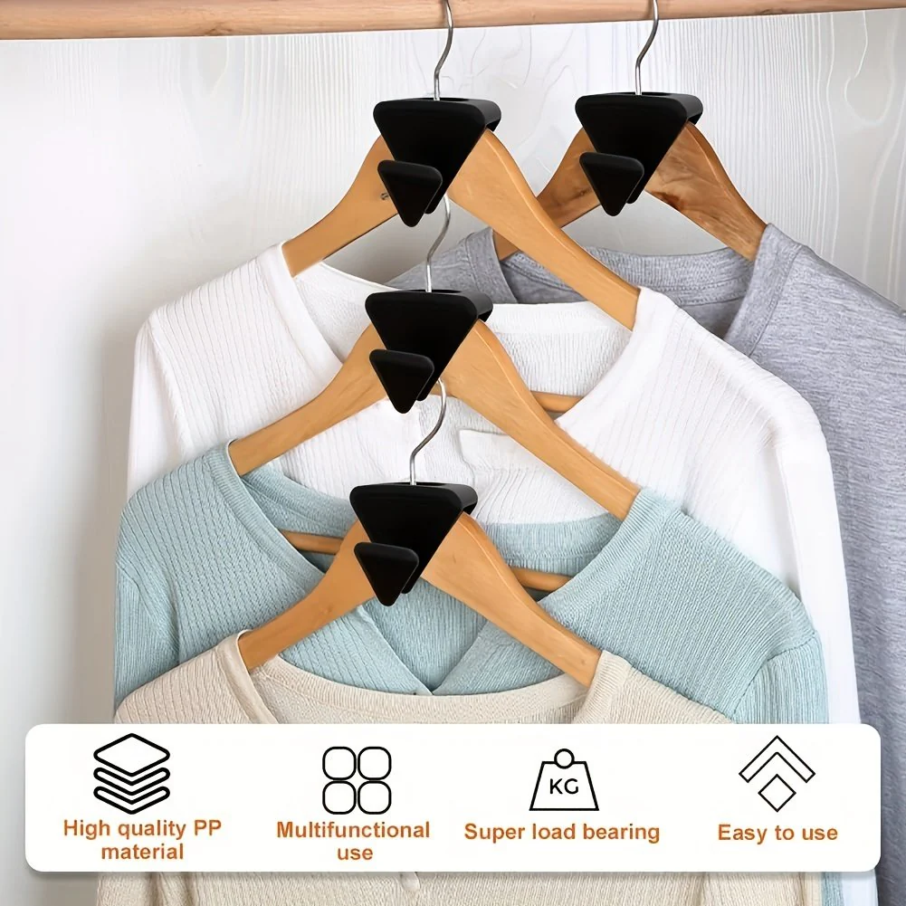 Space Saving Triangle Hanger Hooks (PACK OF 10) - Image 5