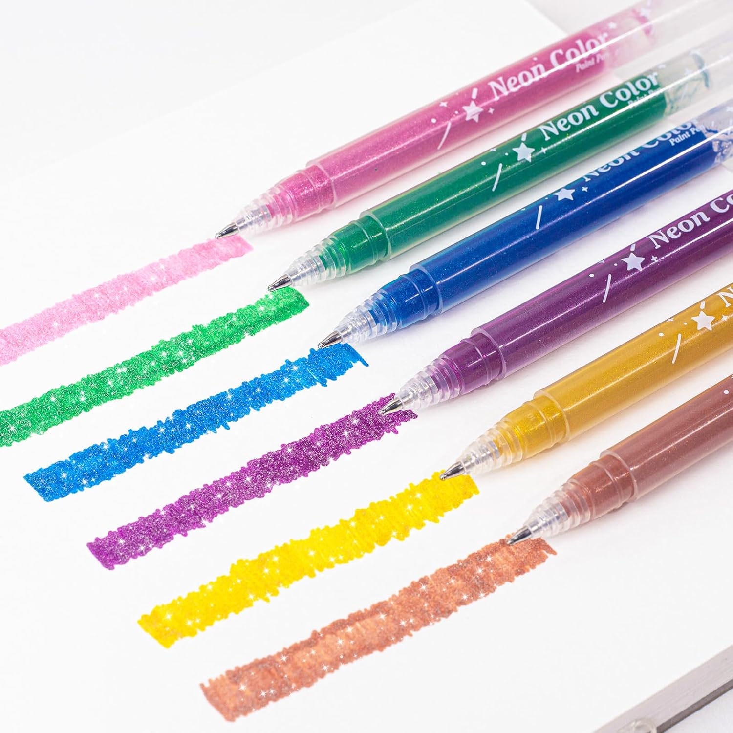 Sparkle Glow Coloring Pens - Image 3