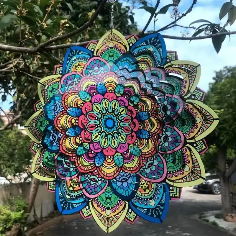Stainless Steel Decoration Wind Spinner - Image 2