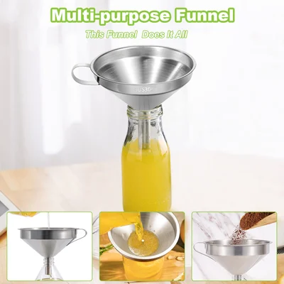 Stainless Steel Funnel Filter - Image 2