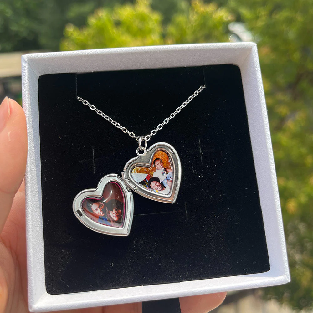 Stainless Steel Heart Jeweley Necklace for Women - Image 2