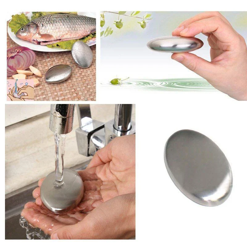 Stainless Steel Metal Soap Bar - Image 4