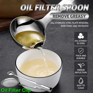 STAINLESS STEEL OIL FILTER SPOON - Image 3