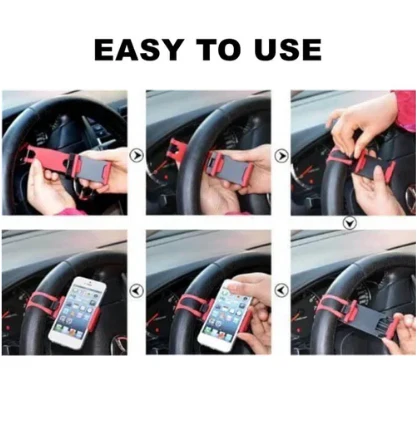 Steering Wheel Phone Holder - Image 4