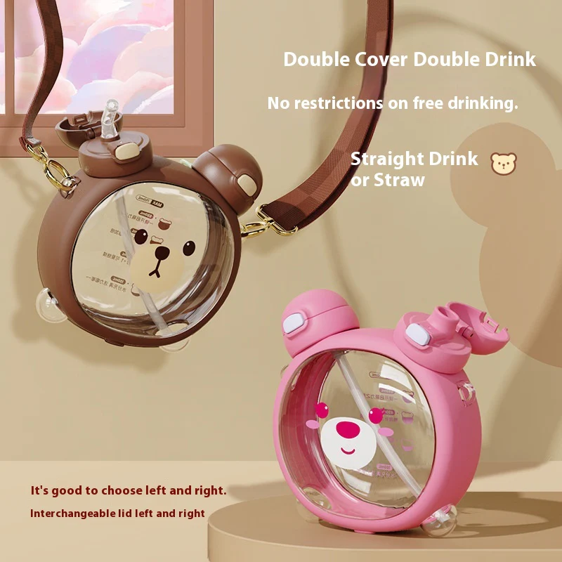 Large Capacity Cartoon Water Bottle - Image 3