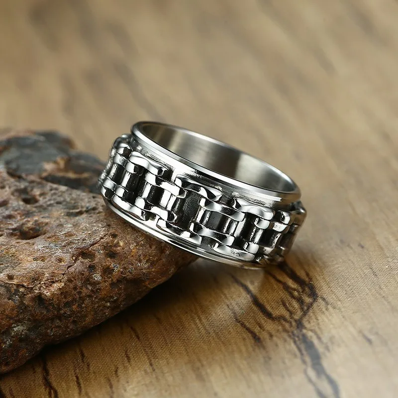 Stylish Chain Fidget Ring - Image 5