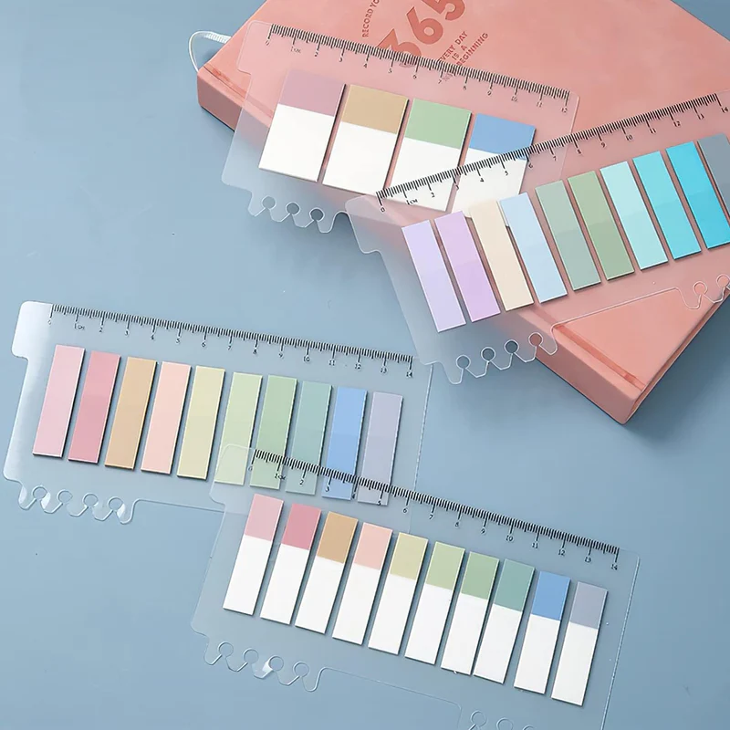 Tabs with Ruler Transparent Sticky Notes - Image 6