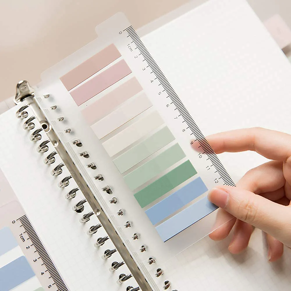 Tabs with Ruler Transparent Sticky Notes - Image 7