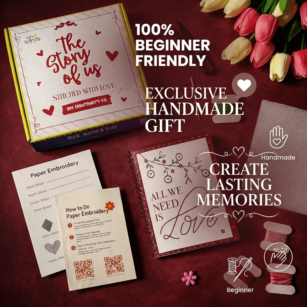 The Book Of Love DIY Kit | Gift for Loved Ones | A Perfect Diy Book - Image 3