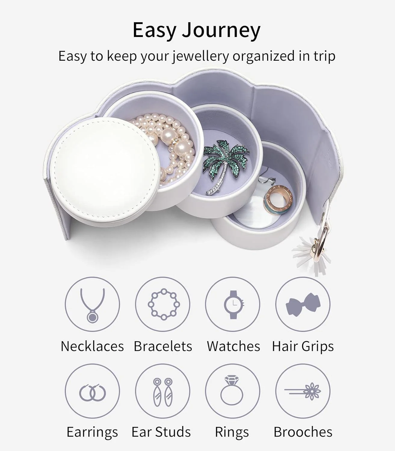 Tiny Travel Jewelry Roll - Image 5