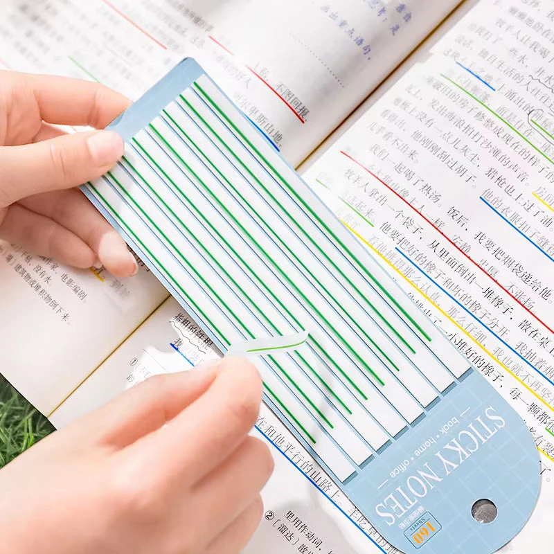 Transparent Sticky Page Markers Tabs Highlighter Strips - Image 3
