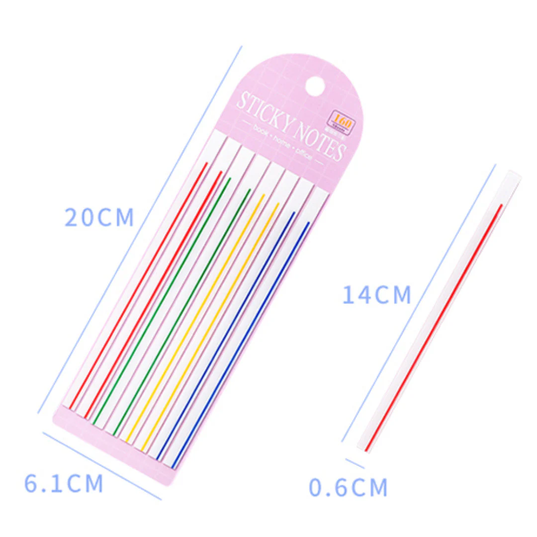 Transparent Sticky Page Markers Tabs Highlighter Strips - Image 5