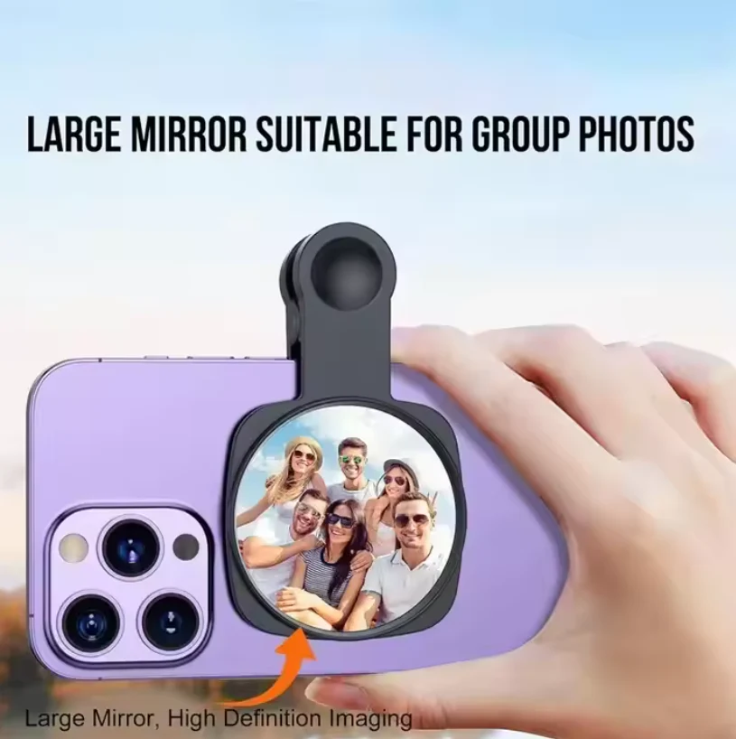 Universal Smartphone Camera Selfie Mirror - Image 2