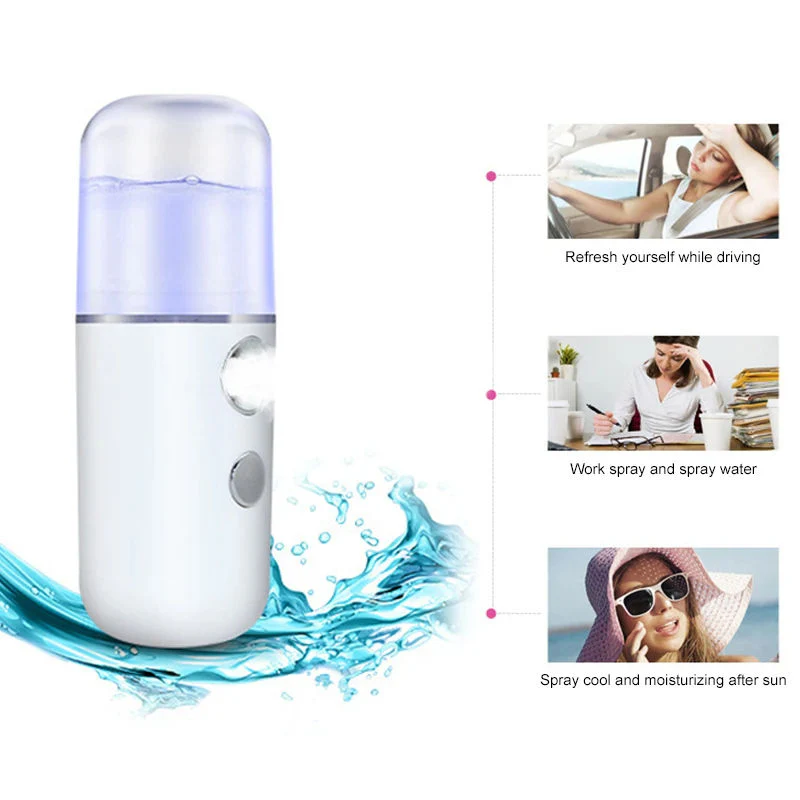 USB Rechargeable Facial Nebulizer Steamer - Image 2