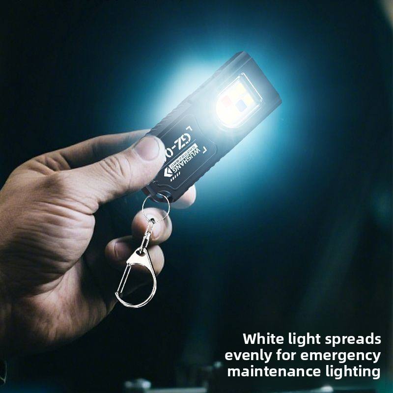 USB Rechargeable Keychain LED Flashlight - Image 5