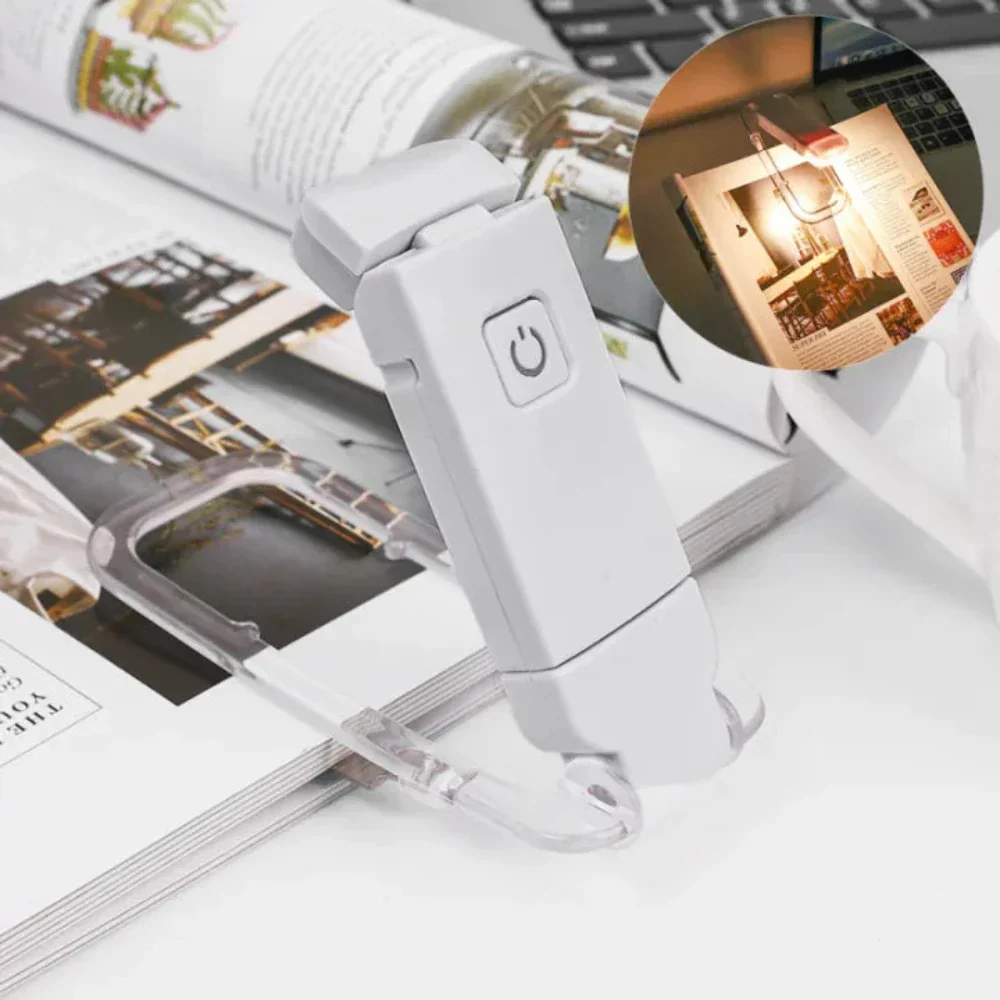 USB Rechargeable LED Book Reading Light - Image 3