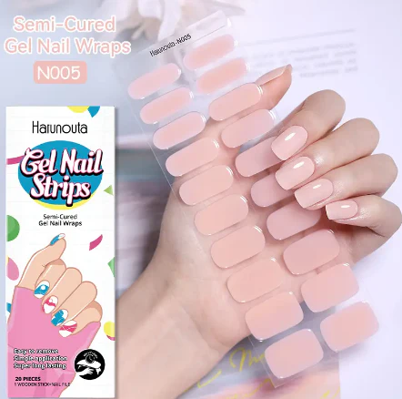 UV Gel Nail Stickers (Sheet of 20) - Image 4