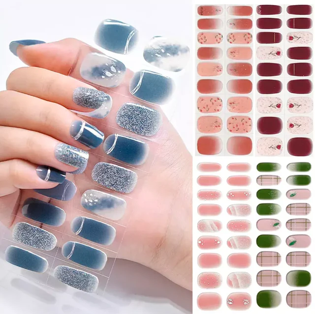 UV Gel Nail Stickers (Sheet of 20) - Image 5