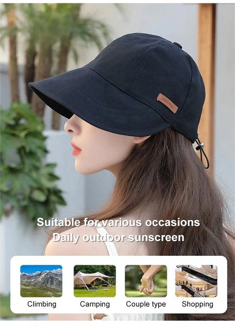 UV Protection Hat Without Makeup - Image 4