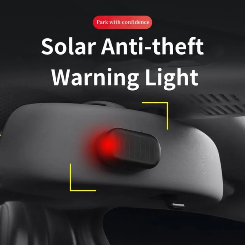 Vehicle mounted solar anti-theft light - Image 2
