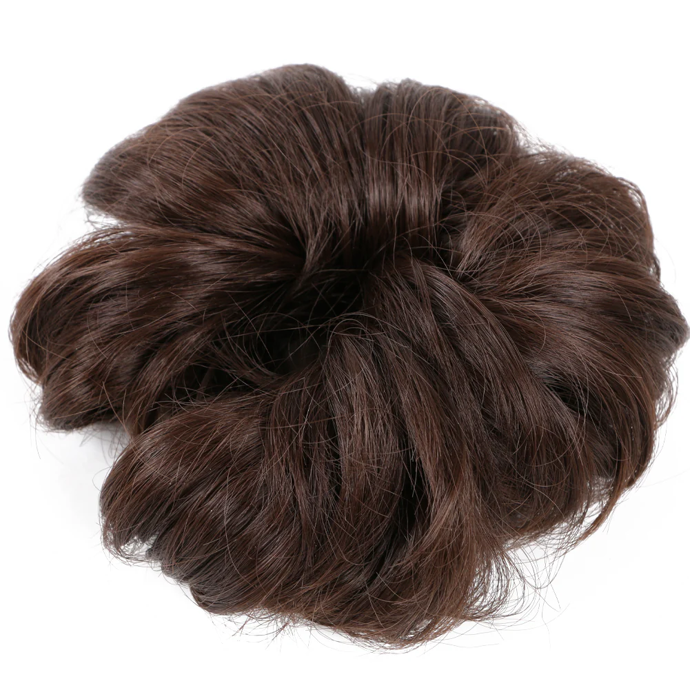 Vigorous Messy Curly Hairpieces Hair Bun - Image 4