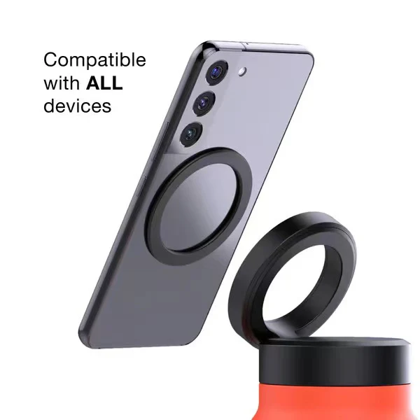 Water Bottle With Magnetic Phone Holder - Image 4