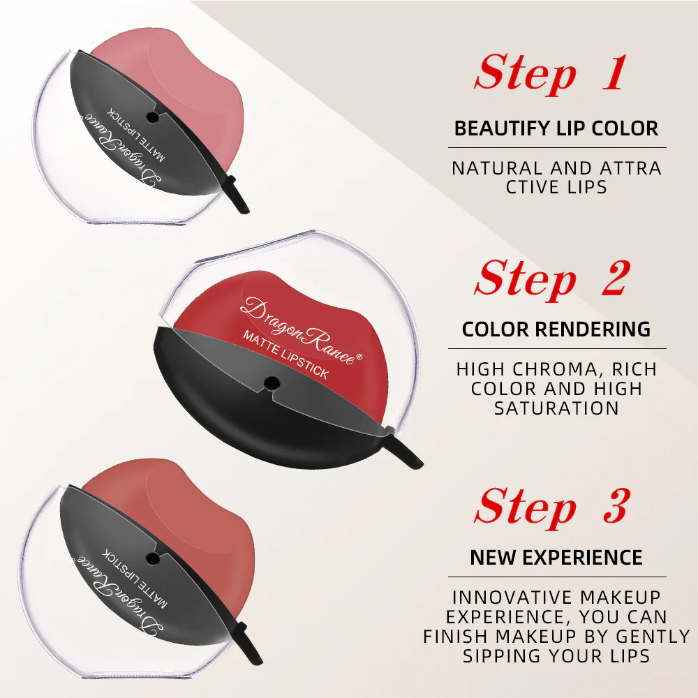 Waterproof Lipstick Matte (PACK OF 2 ) - Image 3