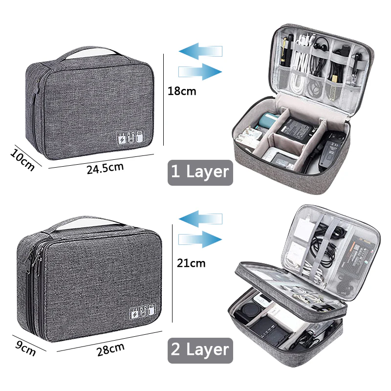 Waterproof Travel Cable Organizer - Image 6