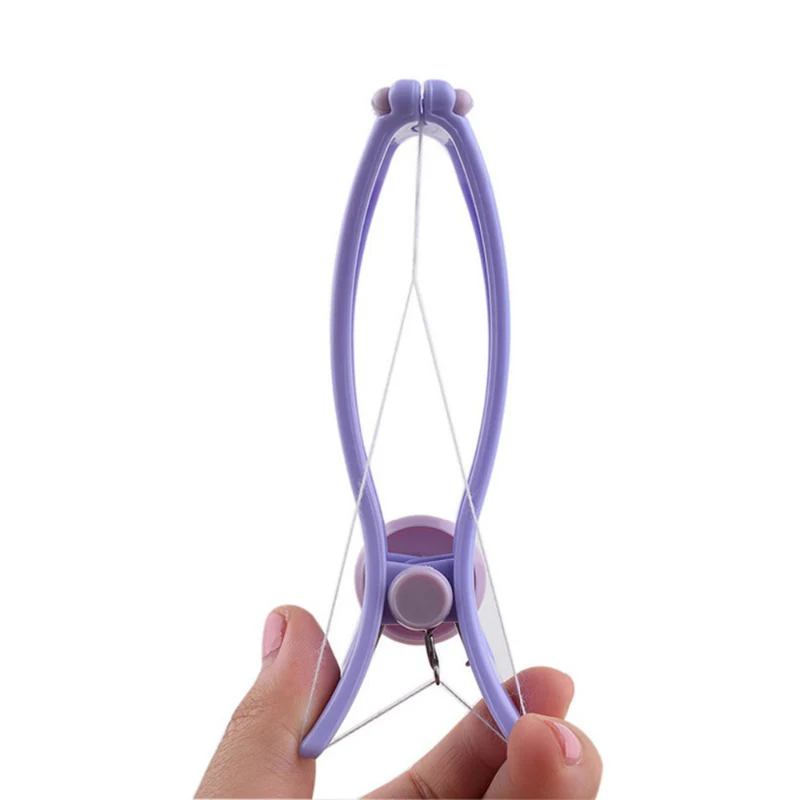 Women Hair Removal Epilator Mini Facial Hair Remover Spring Threading Face - Image 6