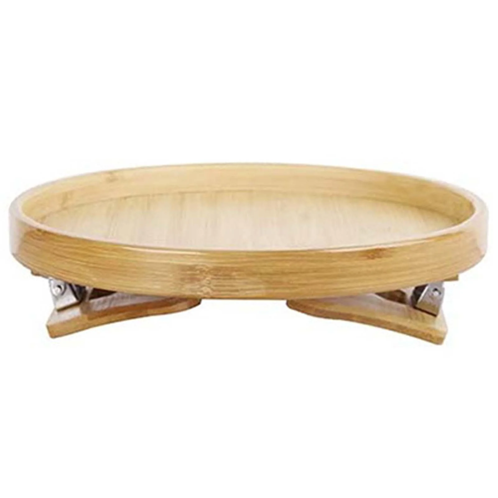 Wooden Side Tables Sofa Couch Armrest - Image 5