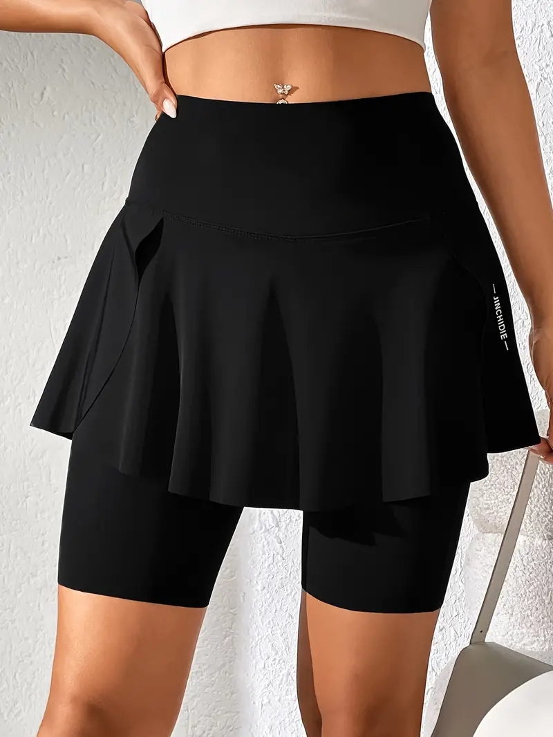 Yoga Sports Bottom Skirt - Image 4